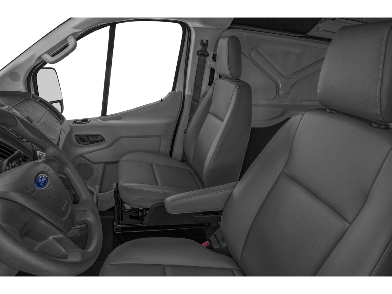 2019 Ford Transit Van T-150 130" Low Rf 8600 GVWR Swing-Out RH Dr