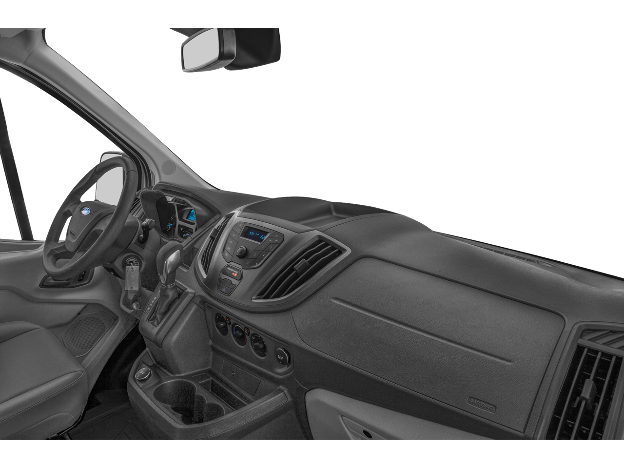 2019 Ford Transit Van T-150 130" Low Rf 8600 GVWR Swing-Out RH Dr