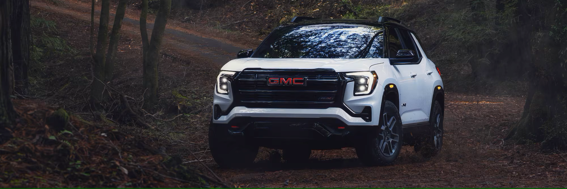 The 2026 GMC Terrain doing light off-roading