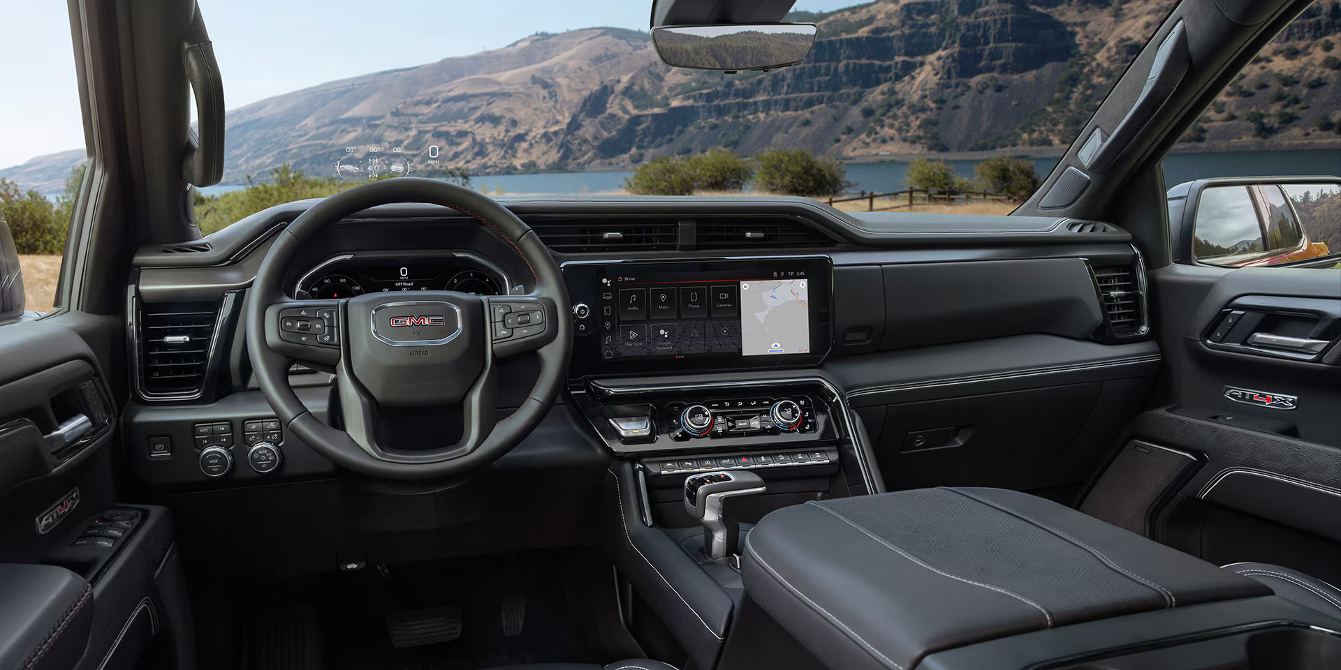 2026 GMC Sierra 1500 interior and dashboard.