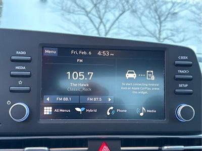 2025 Hyundai Elantra Hybrid Blue