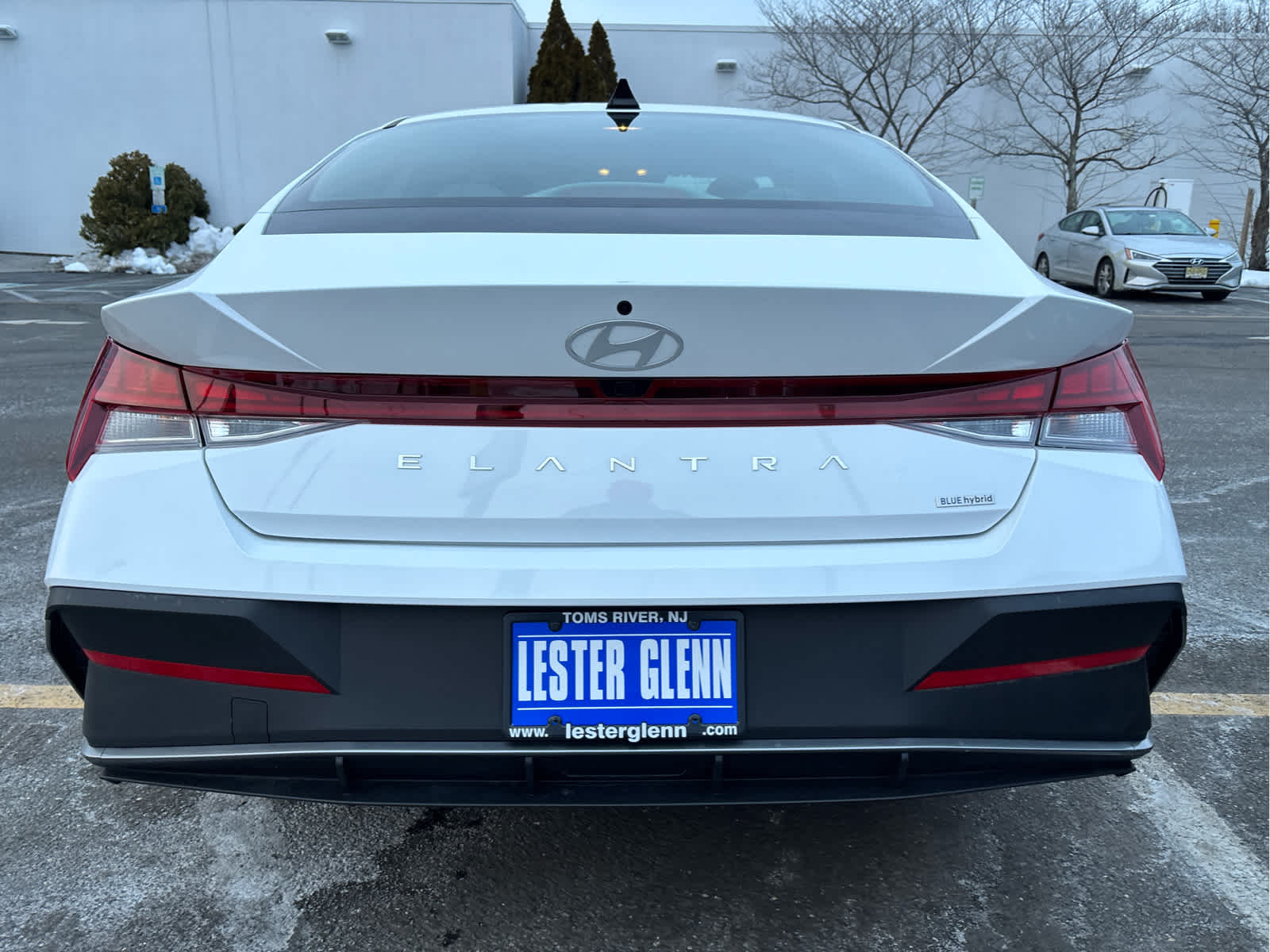 2025 Hyundai Elantra Hybrid Blue