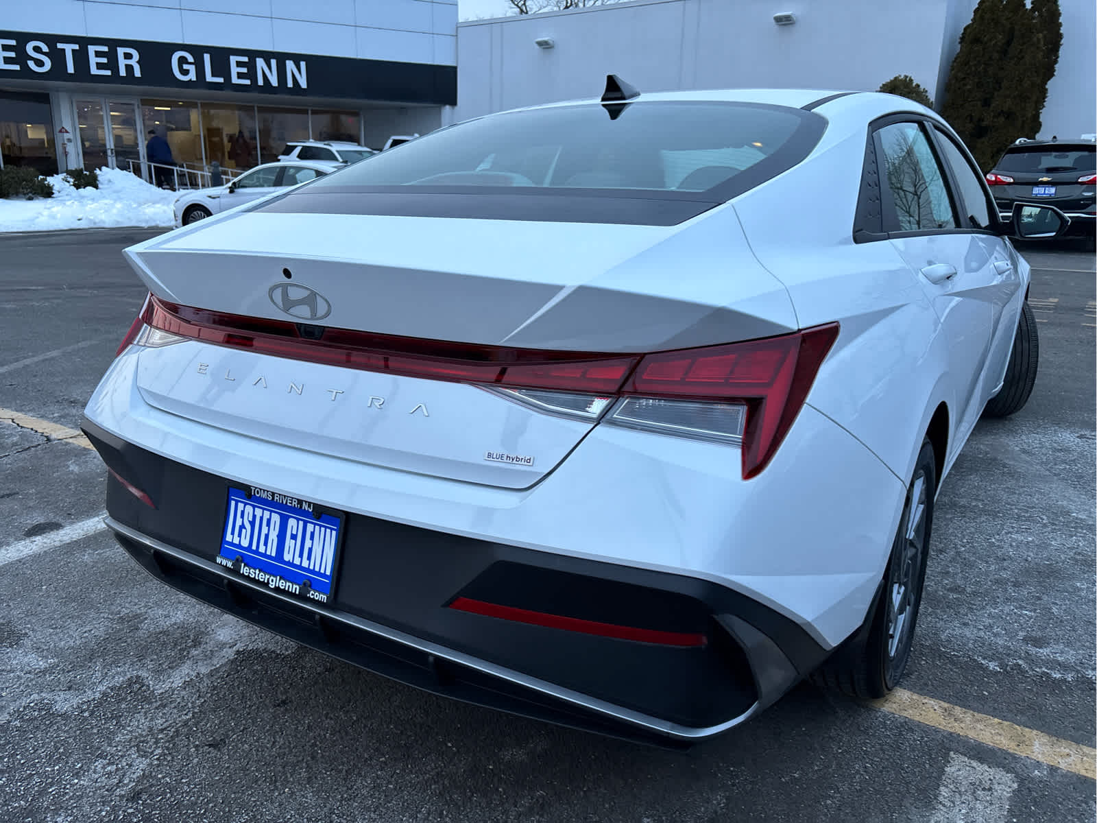 2025 Hyundai Elantra Hybrid Blue
