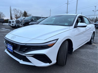 2025 Hyundai Elantra Hybrid Blue