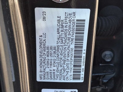 2023 Honda Accord Hybrid EX-L