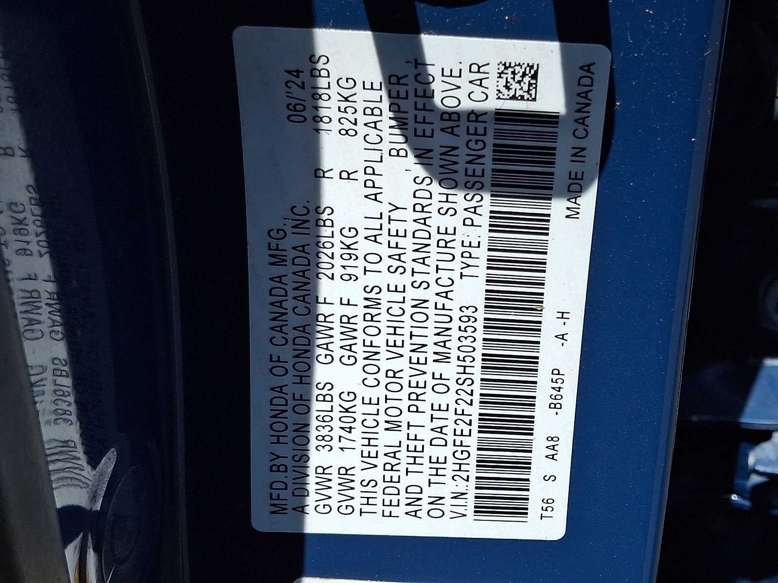 2025 Honda Civic LX