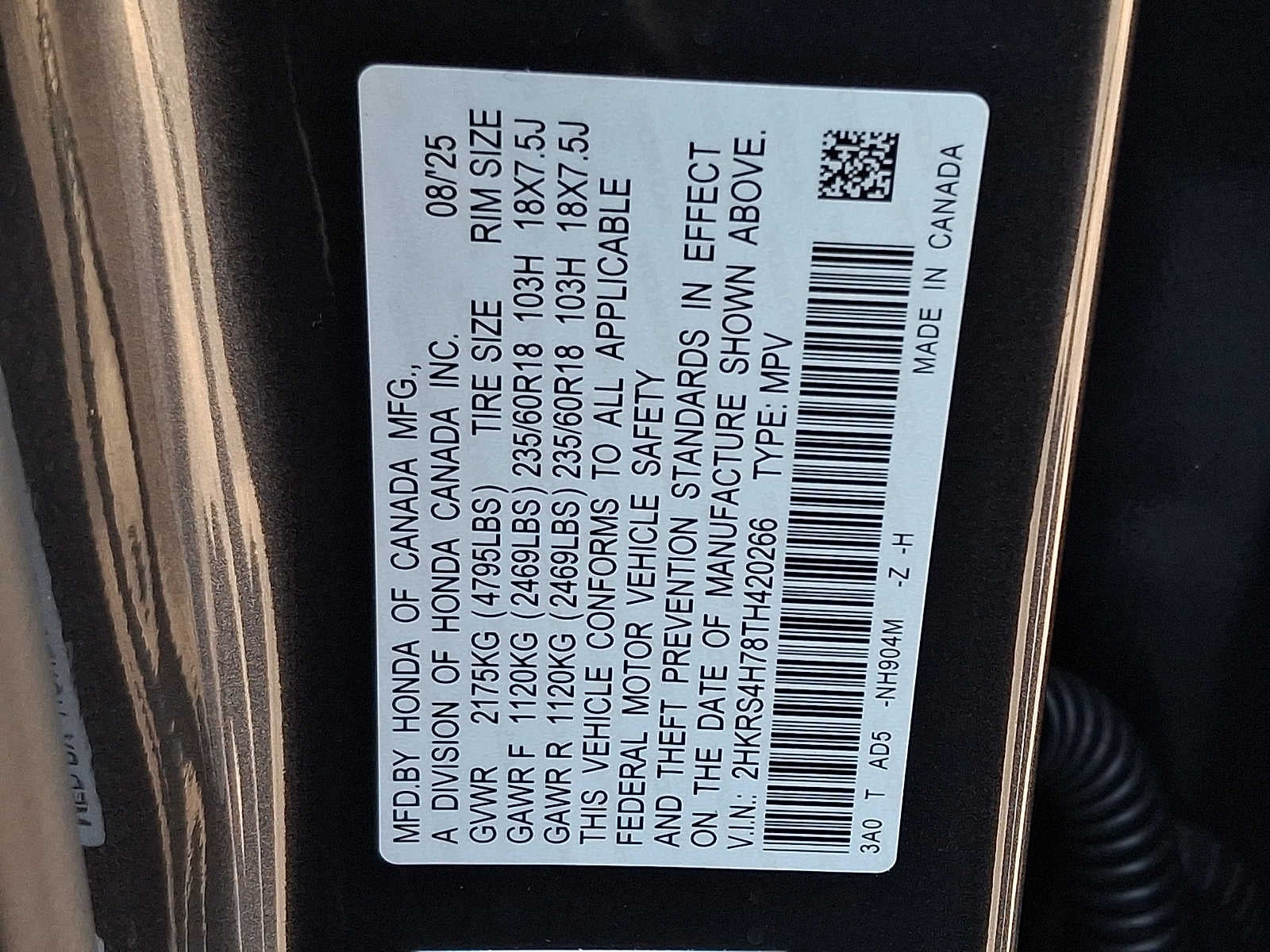 2026 Honda CR-V EX-L