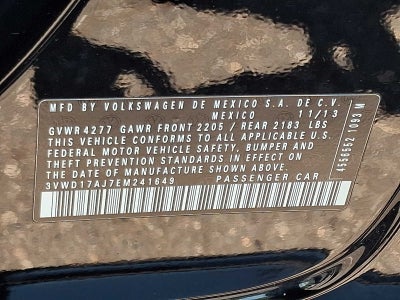 2014 Volkswagen Jetta SE