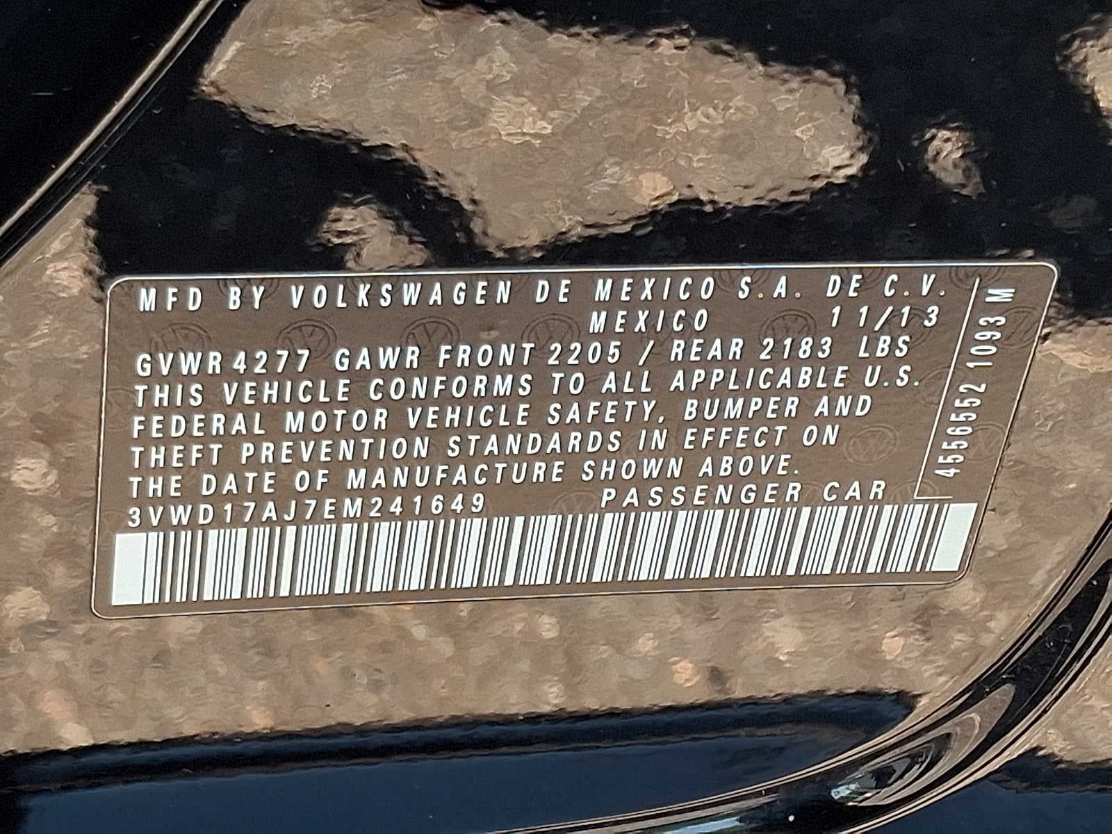 2014 Volkswagen Jetta SE