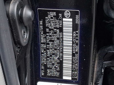 2012 Toyota Camry XLE