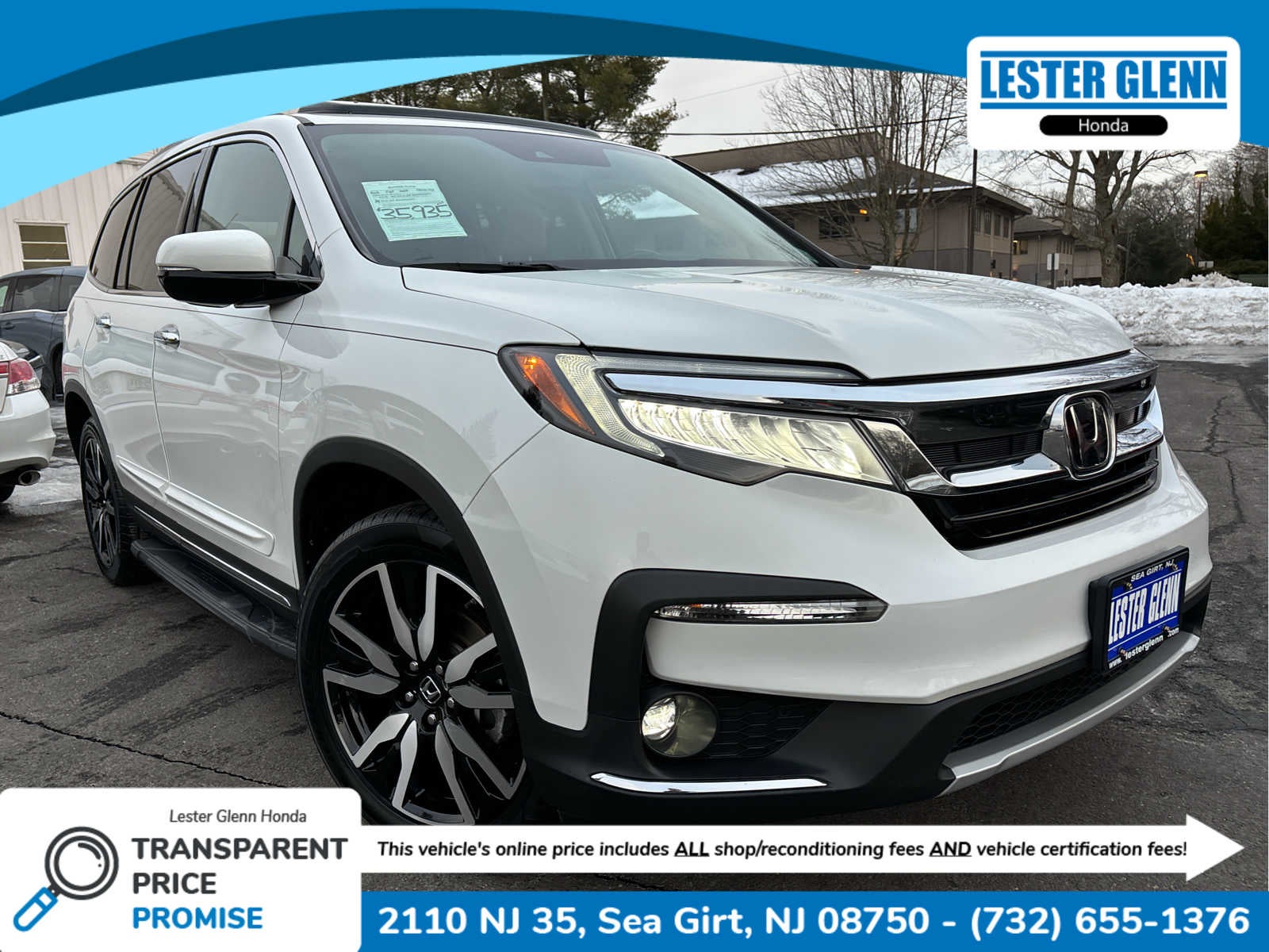 2022 Honda Pilot Touring 8-Passenger