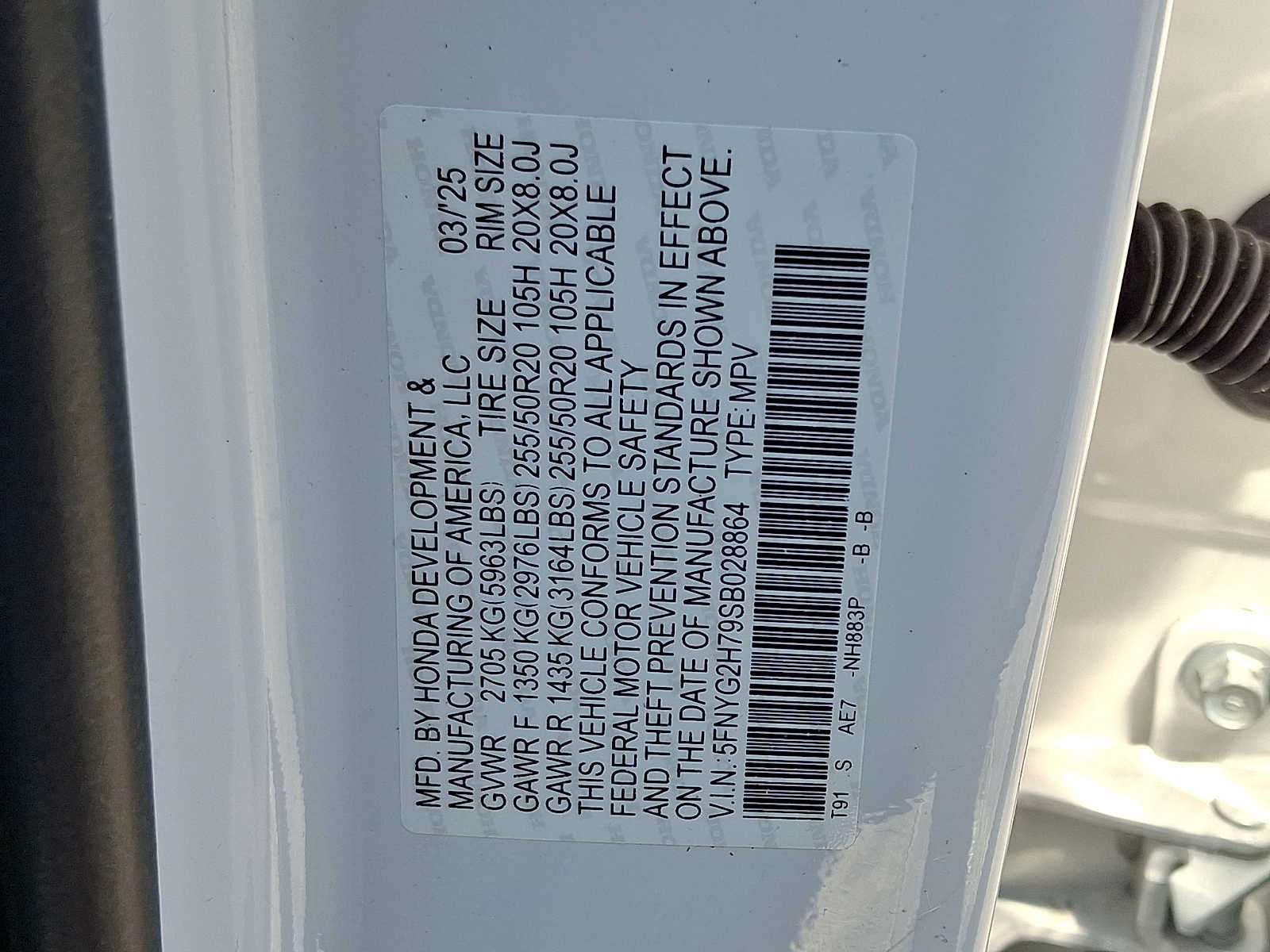 2025 Honda Pilot Touring