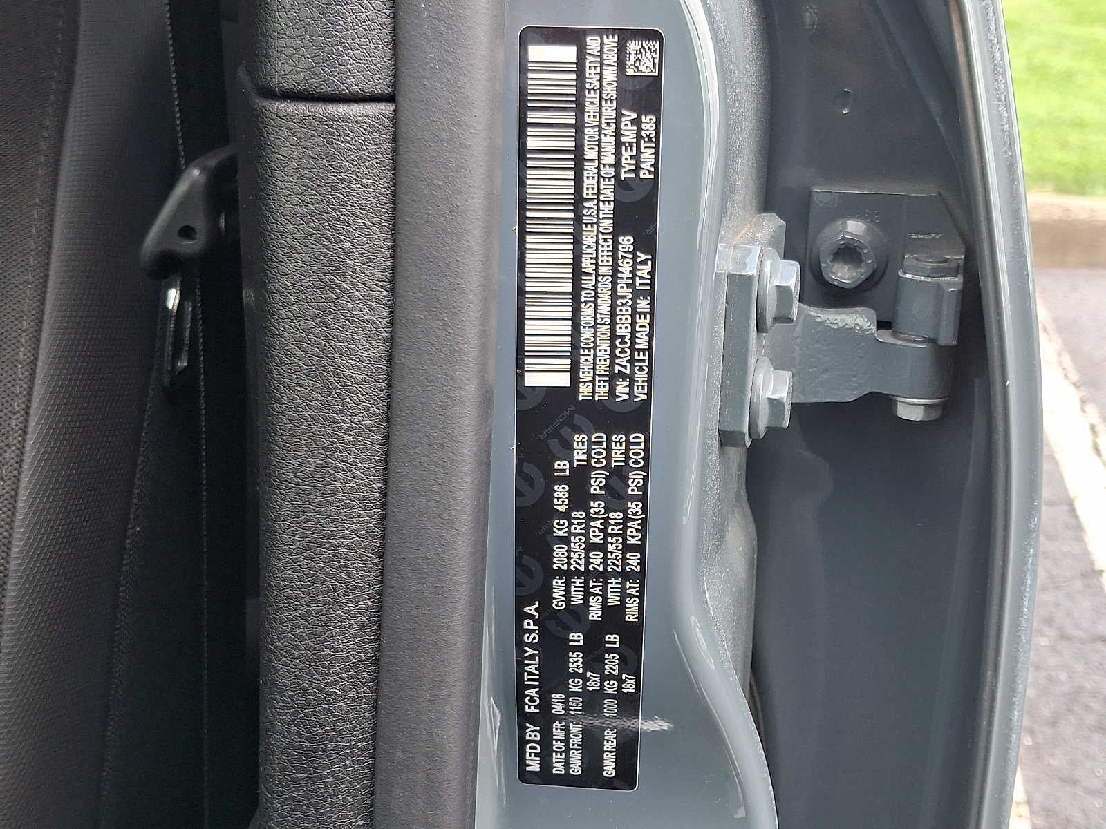 2018 Jeep Renegade Altitude