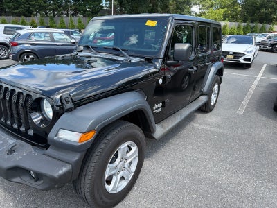 2018 Jeep Wrangler Unlimited Sport S 4x4