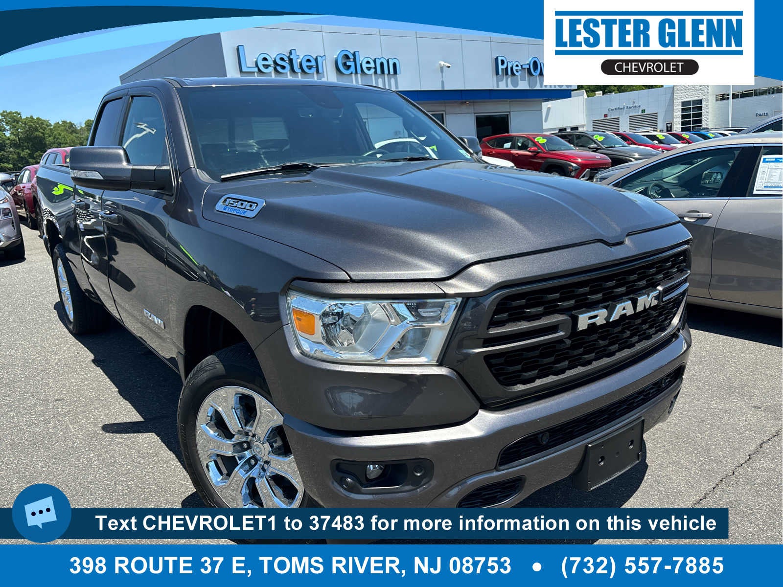 2022 RAM 1500 Big Horn Quad Cab 4x4 6'4" Box