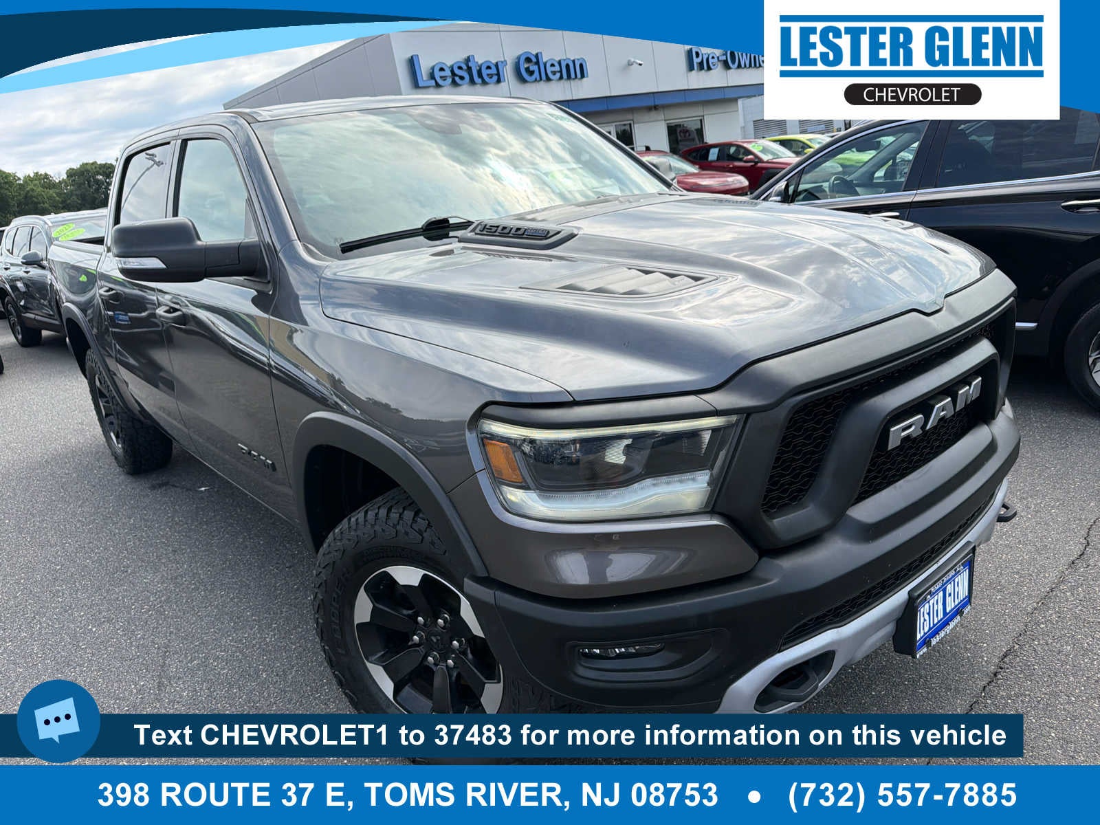 2021 RAM 1500 Rebel Crew Cab 4x4 5'7" Box