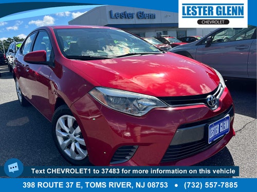 2016 Toyota Corolla LE