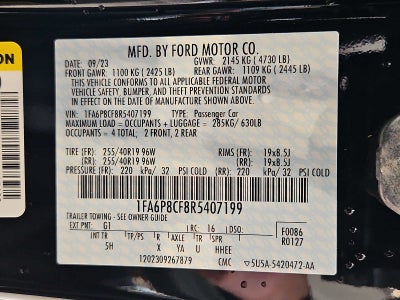 2024 Ford Mustang GT Premium Fastback
