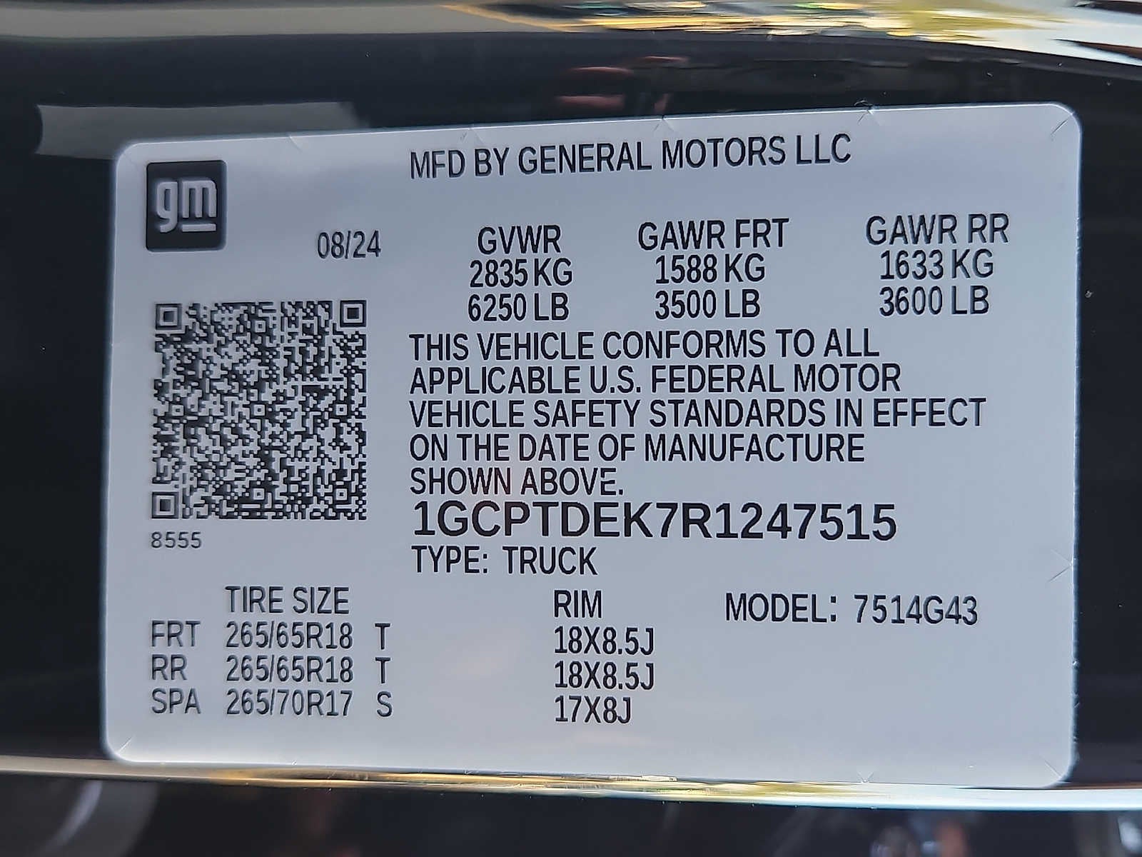 2024 Chevrolet Colorado Z71