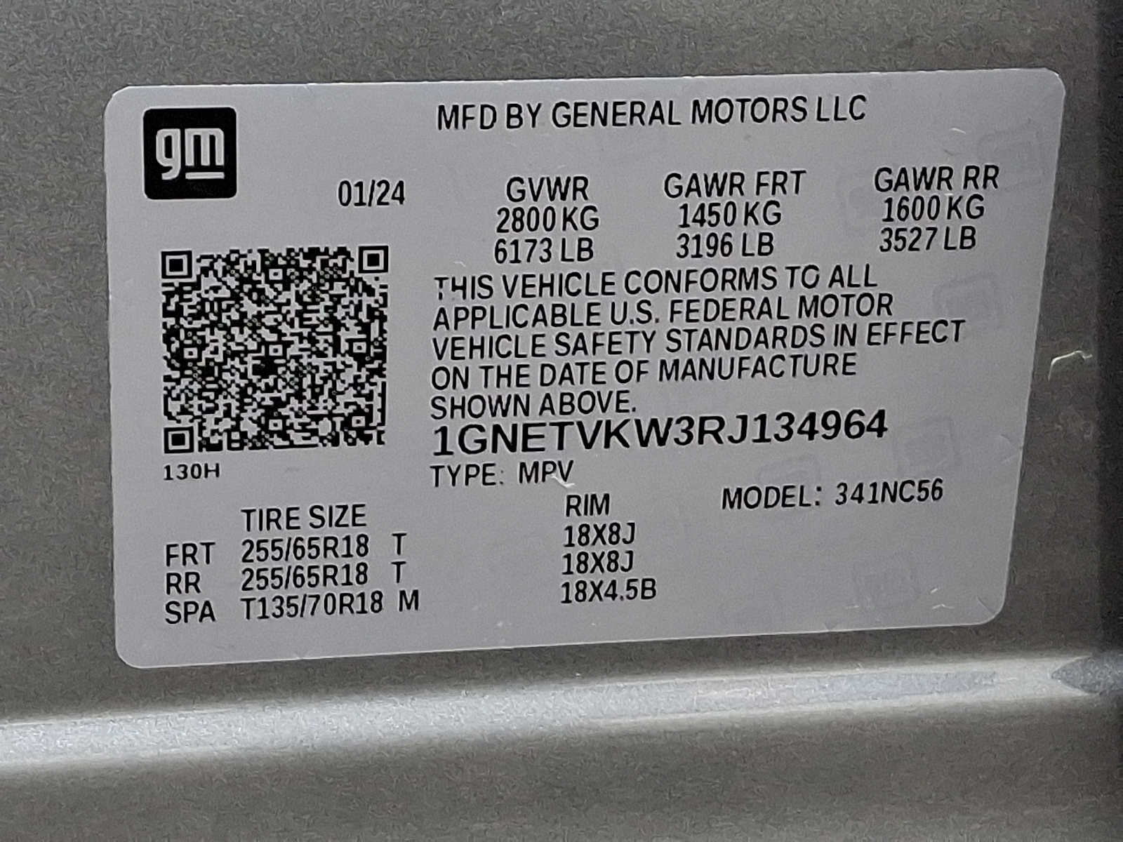 2024 Chevrolet Traverse Limited LT Cloth