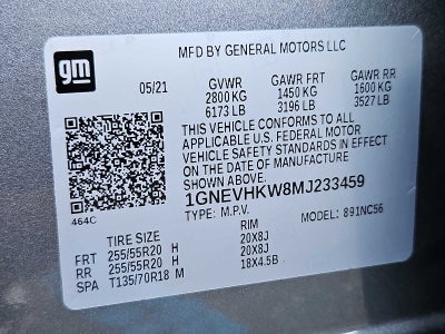 2021 Chevrolet Traverse LT Leather