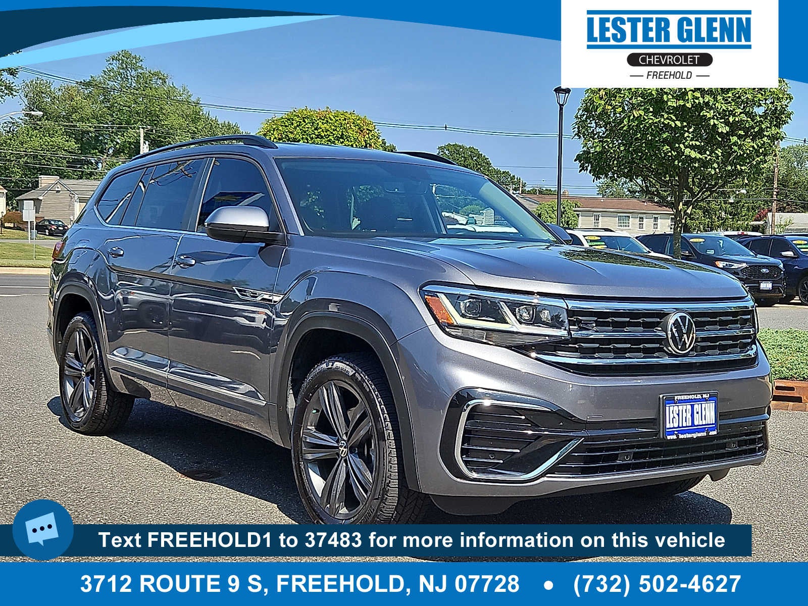2021 Volkswagen Atlas 3.6L V6 SE w/Technology R-Line