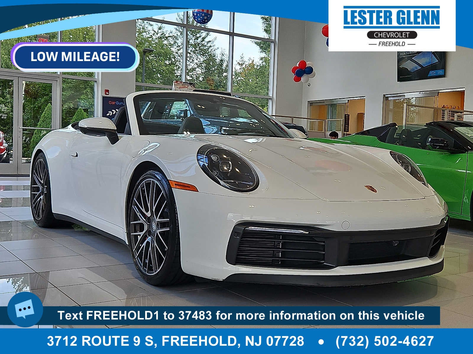 2022 Porsche 911 Carrera S Cabriolet