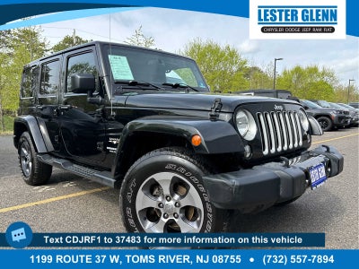 2016 Jeep Wrangler Unlimited Sahara