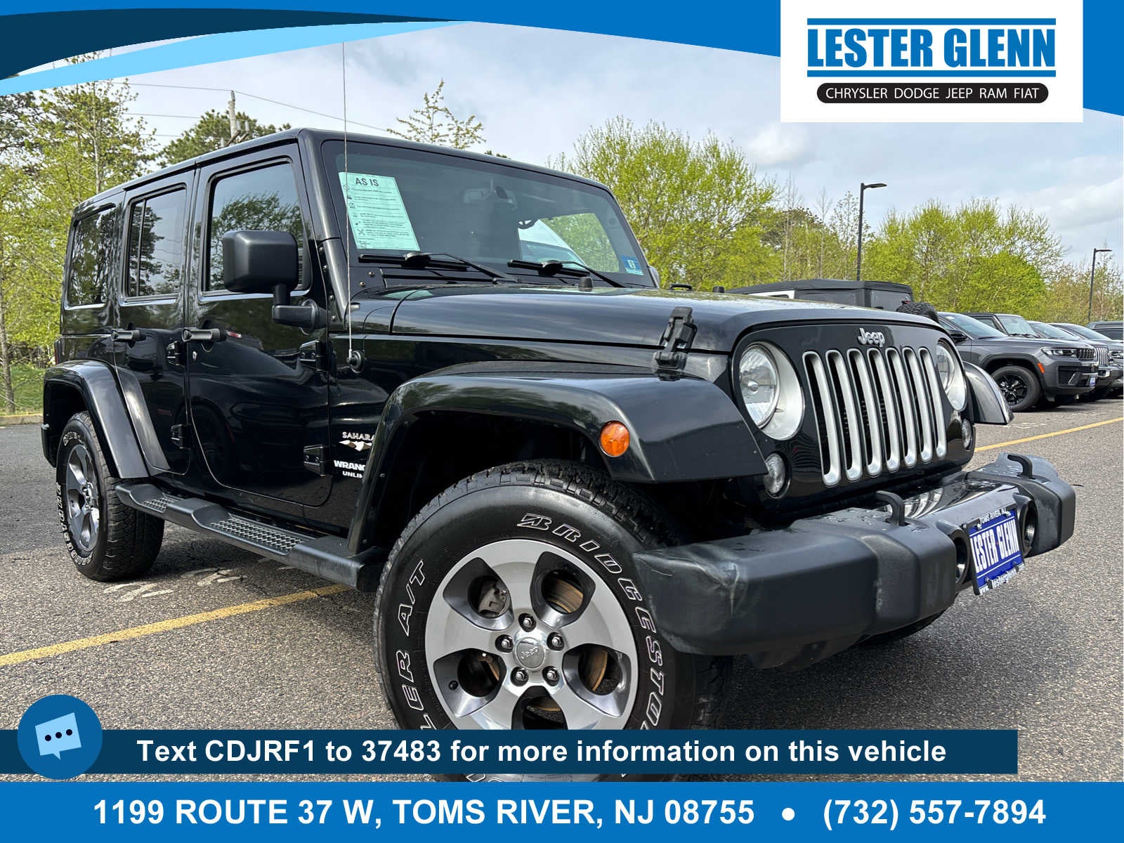 2016 Jeep Wrangler Unlimited Sahara
