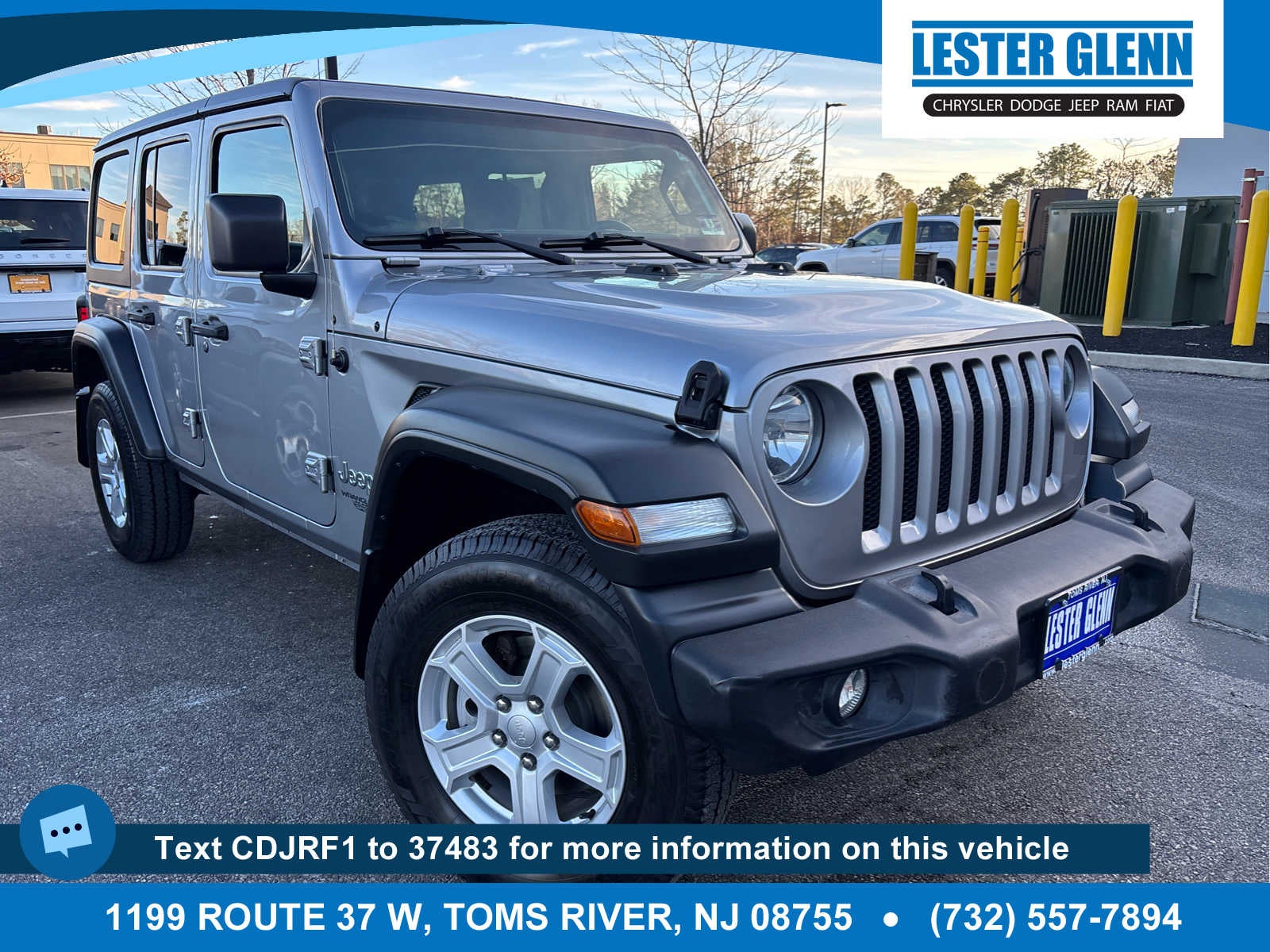 2019 Jeep Wrangler Unlimited Sport S