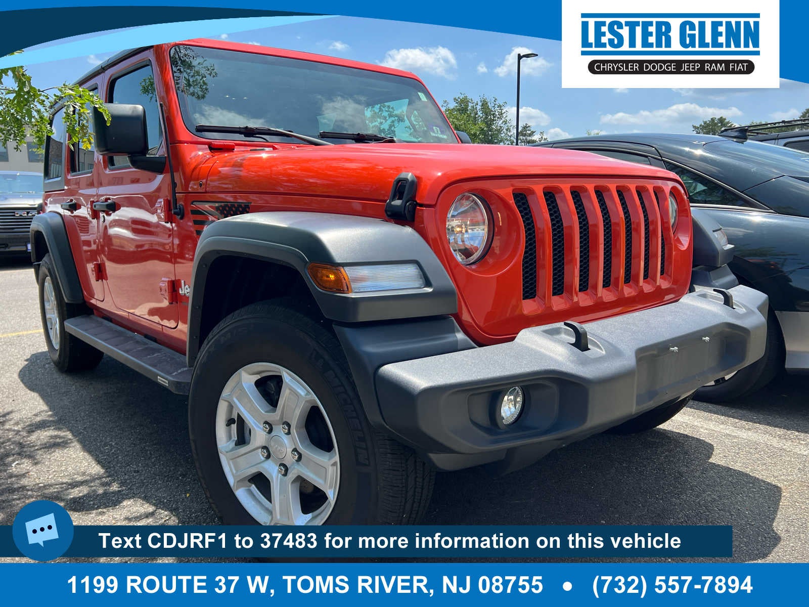 2019 Jeep Wrangler Unlimited Sport S