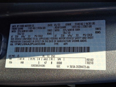 2023 Ford Escape ST-Line Select