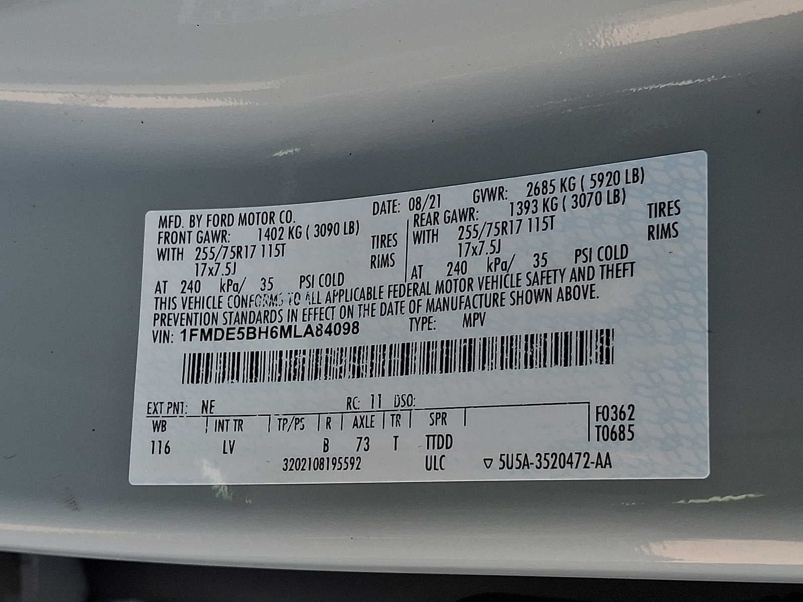 2021 Ford Bronco Big Bend