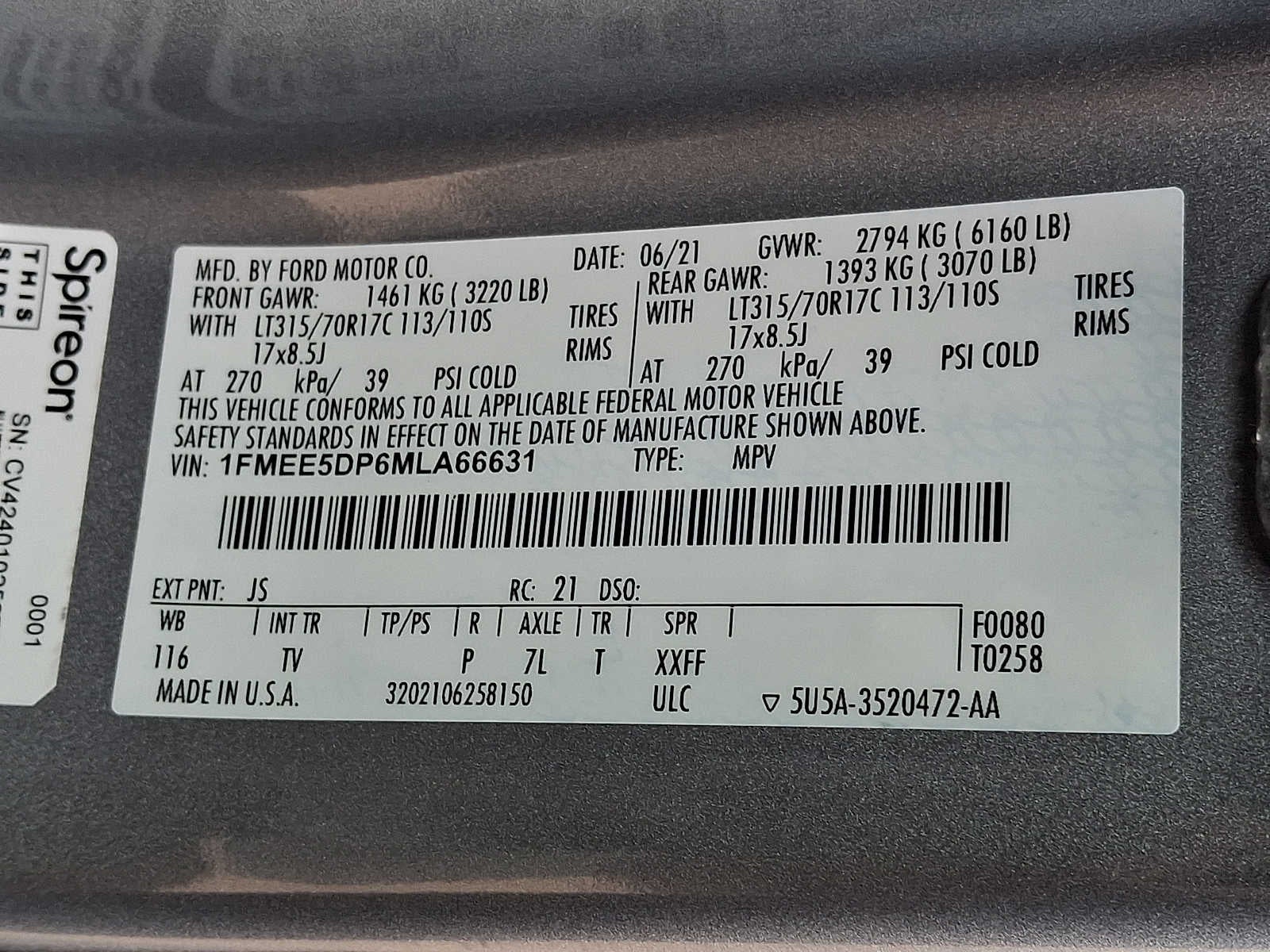 2021 Ford Bronco Wildtrak