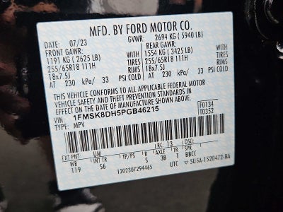2023 Ford Explorer XLT