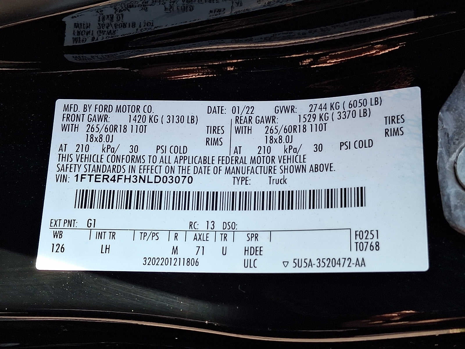 2022 Ford Ranger XLT