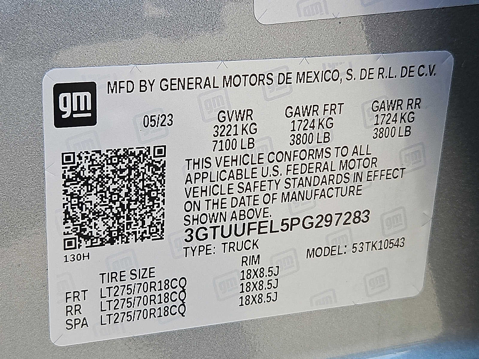2023 GMC Sierra 1500 AT4X