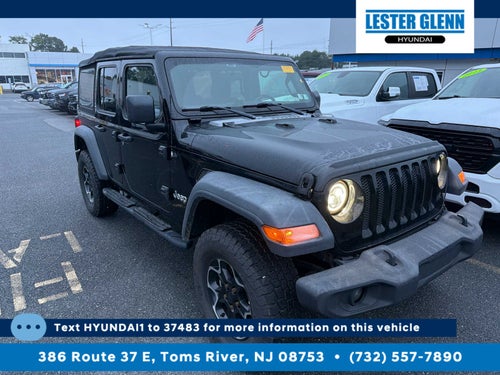 2018 Jeep Wrangler Unlimited Sport S