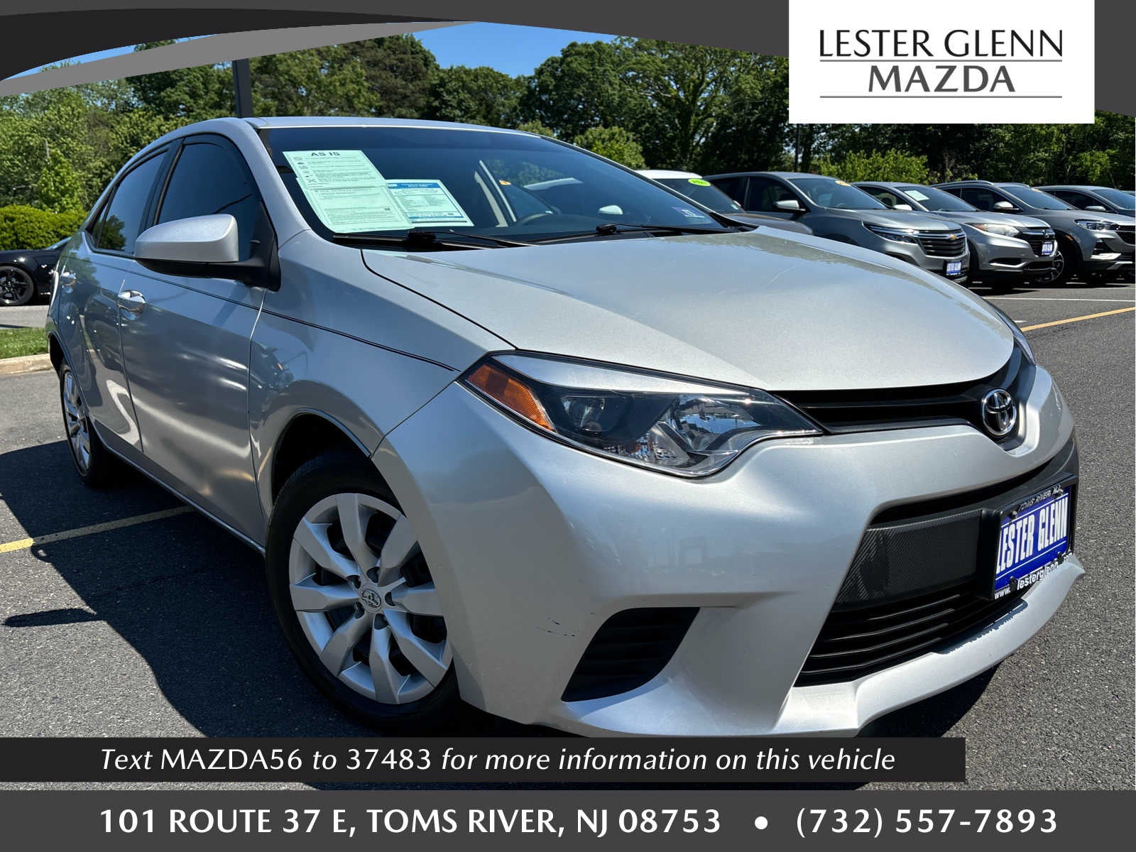 2014 Toyota Corolla LE