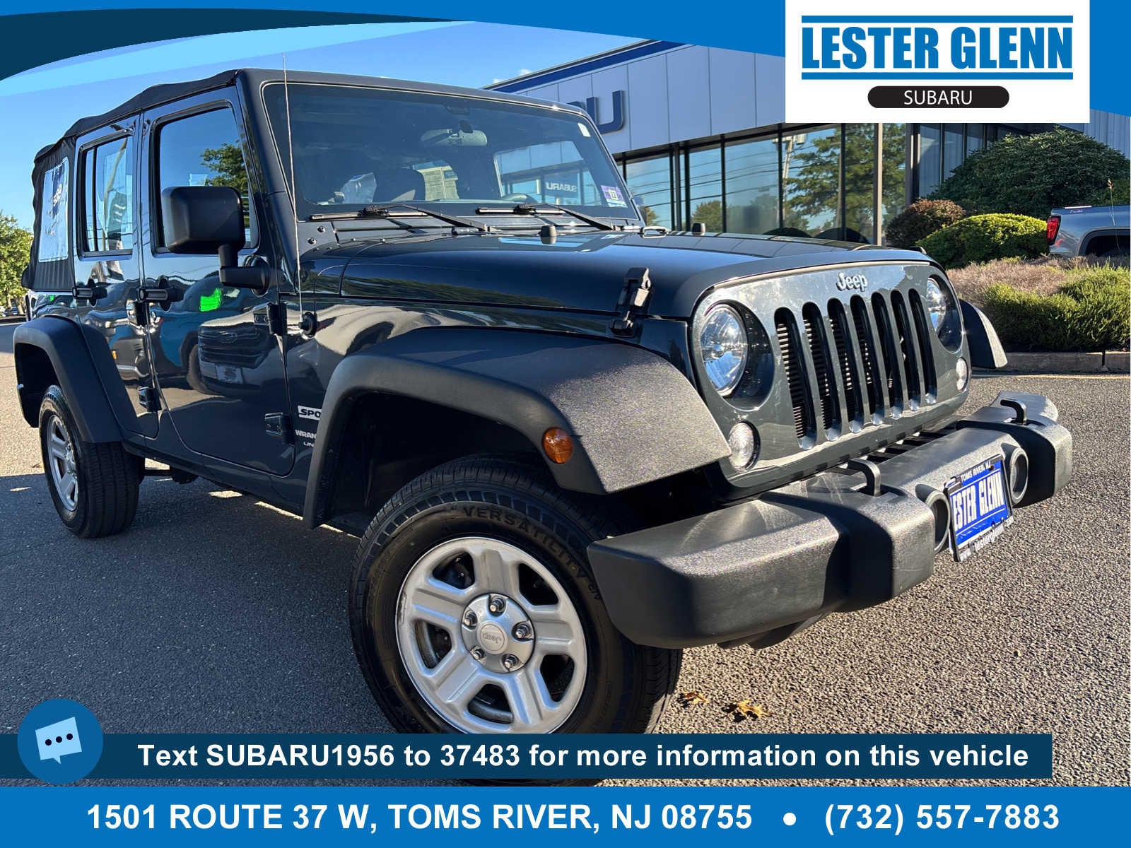 2018 Jeep Wrangler JK Unlimited
