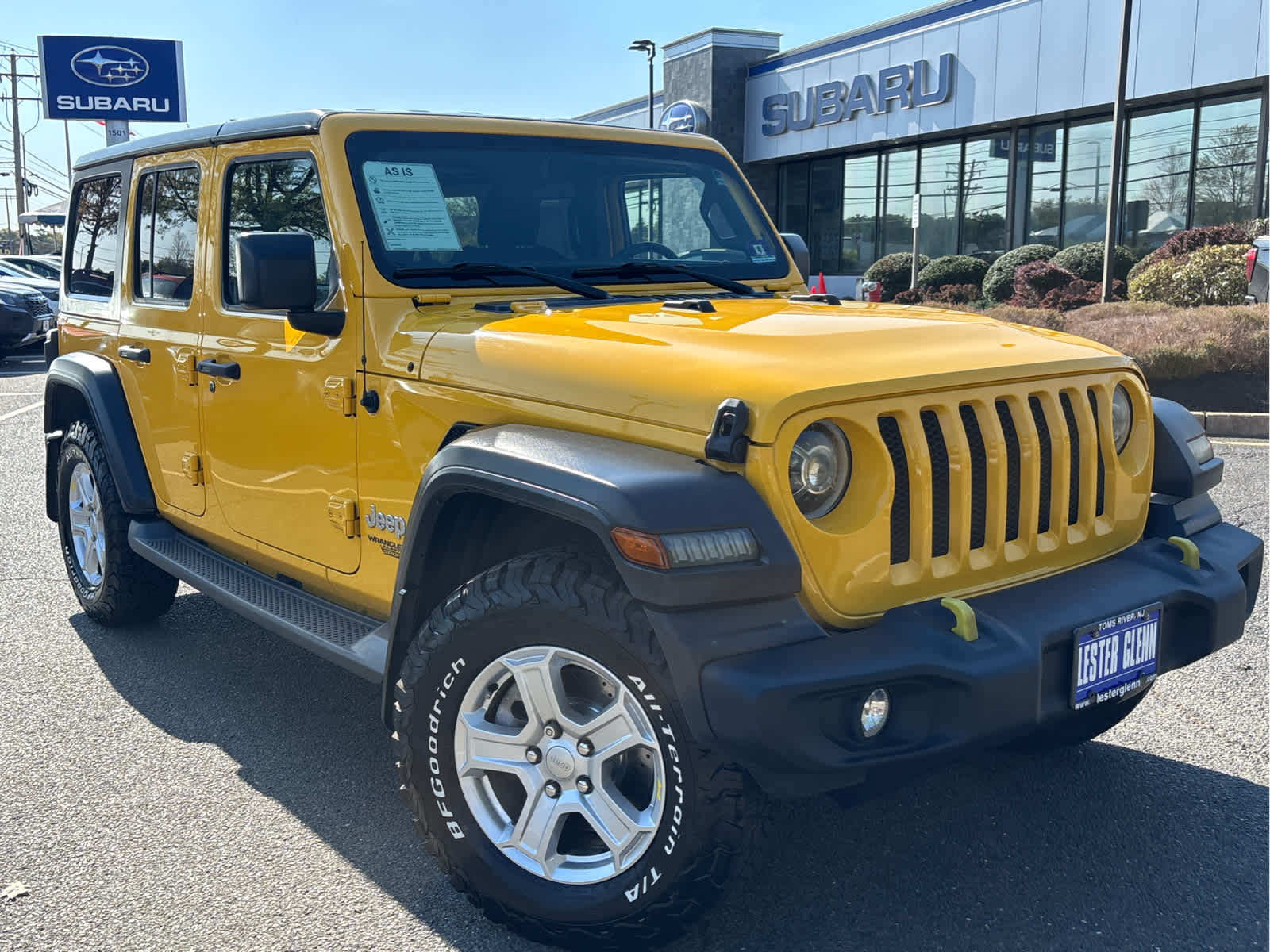 2019 Jeep Wrangler Unlimited Sport S