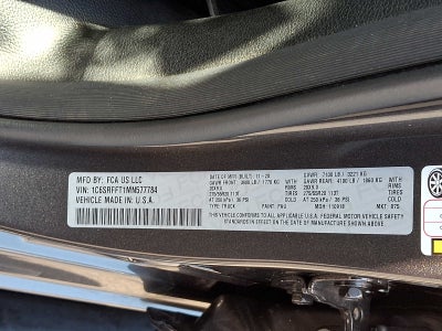 2021 RAM 1500 Big Horn