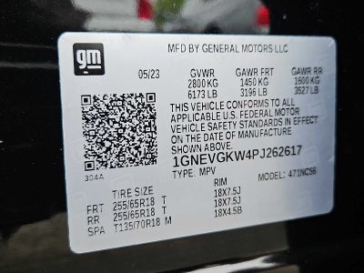2023 Chevrolet Traverse LT Cloth