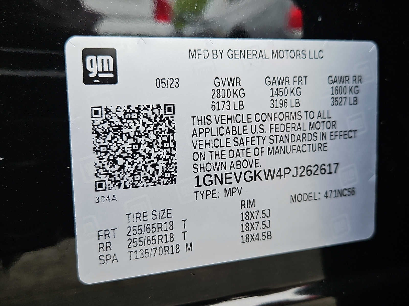 2023 Chevrolet Traverse LT Cloth