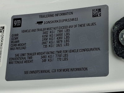 2023 Chevrolet Tahoe RST