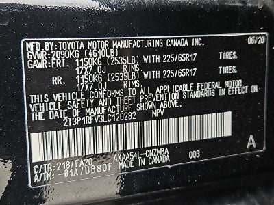 2020 Toyota RAV4 XLE