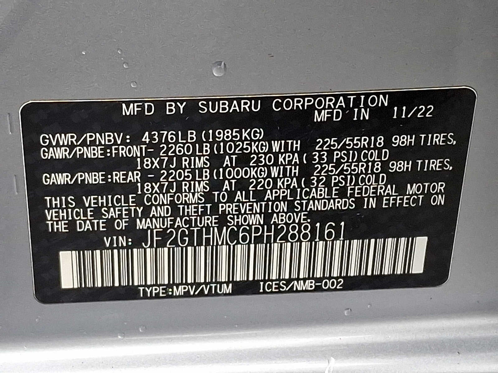 2023 Subaru Crosstrek Limited