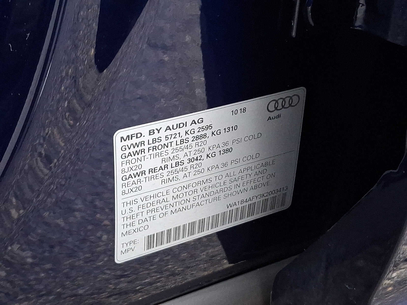 2019 Audi SQ5 Premium Plus