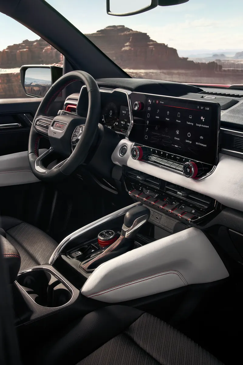 2026 GMC Canyon infotainment system at Lester Glenn GMC in Toms River NJ