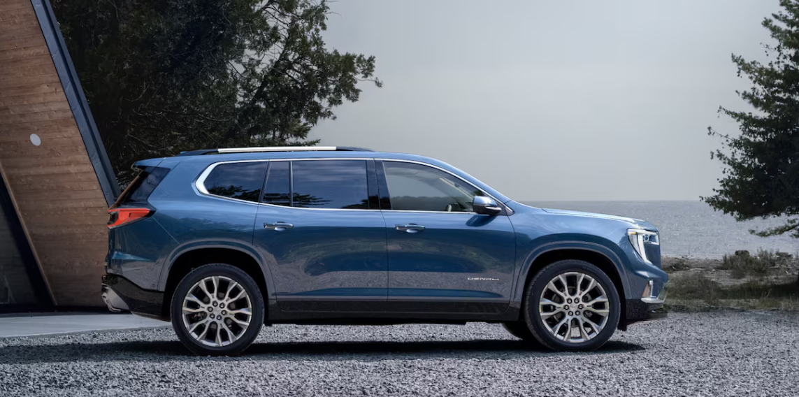Exterior of a 2025 GMC Acadia